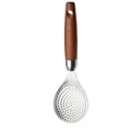 304 Stainless Steel Rosewood Rice Spoon Non-Stick Round Paddle