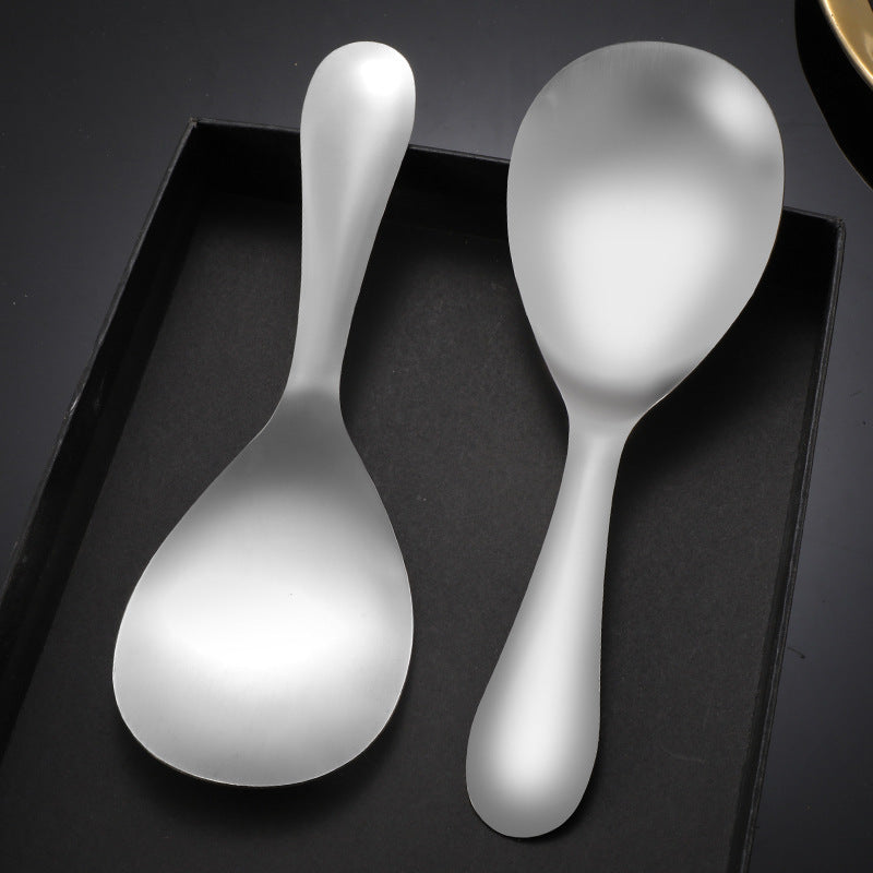 Stainless Steel Non-Stick Rice Spoon Heat Resistant Kitchen Tool